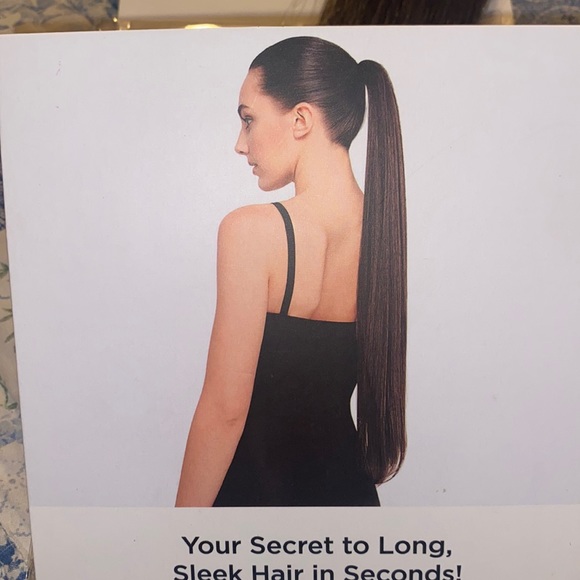 discount sale stores Pretty party straight ponytail on band The